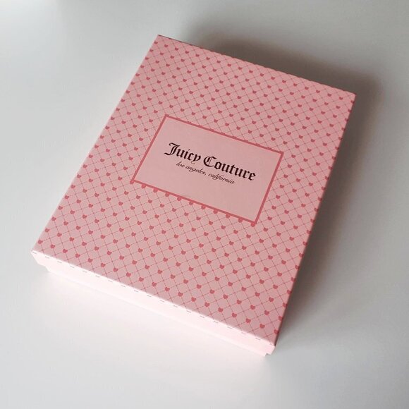 NWT Juicy Couture black knit hat & scarf boxed set - Picture 4 of 4